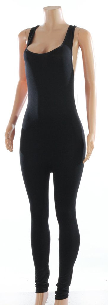 Thumbnail: Sexy Solid Seamless Racerback Jumpsuit