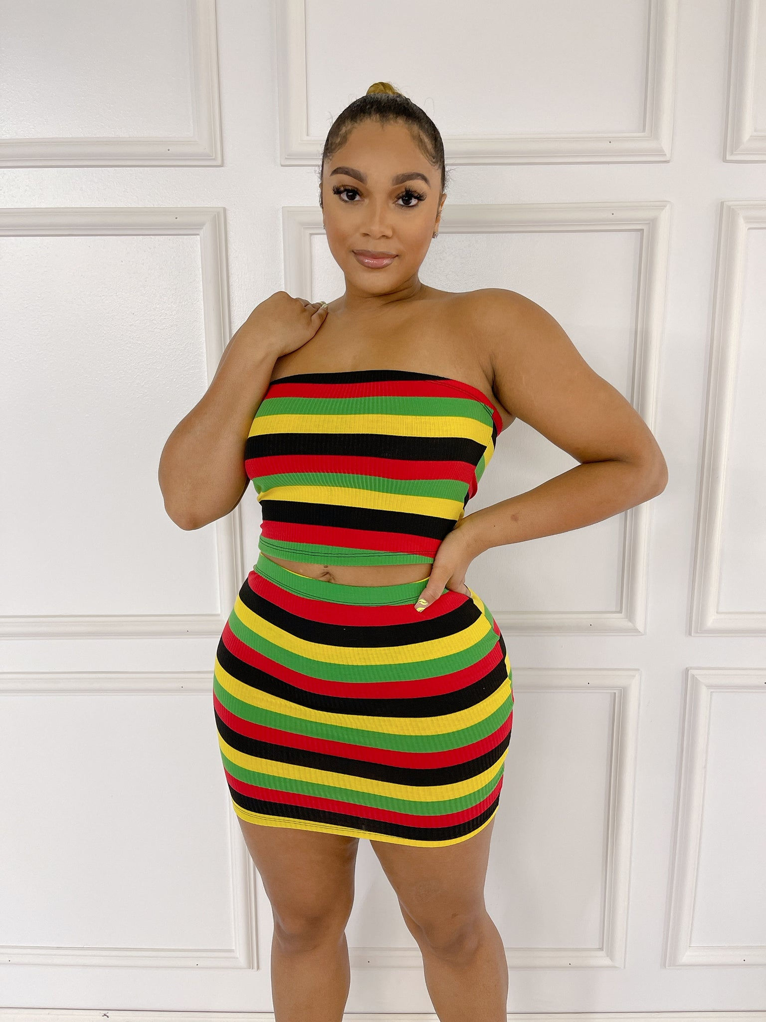 Sexy Island Girl Skirt Set