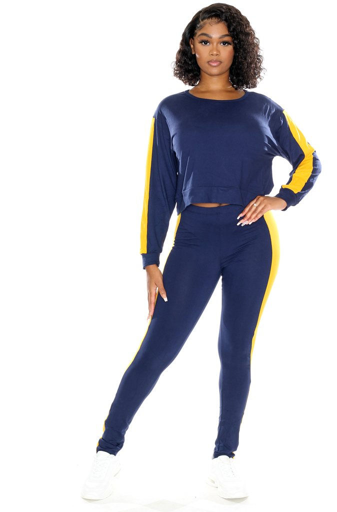 Thumbnail: Sexy Color Soft Touch Leggings Set