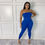 Thumbnail: Sexy Solid Tube Jumpsuit 