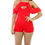 Thumbnail: Sexy Red Flare Top Layer Romper