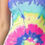 Thumbnail: Sexy Tie Dye Tube Romper