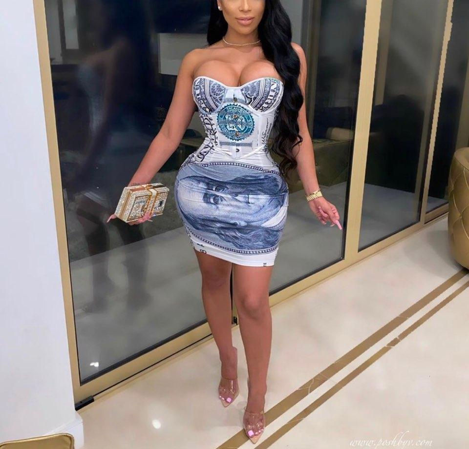 Sexy Money is the Motive Corset Dress