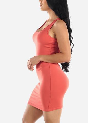 Thumbnail: Sexy Racer Back Tank Dress