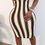 Thumbnail: Sexy Stripe V-Neck Dress