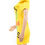 Thumbnail: Sexy Yellow Slim Character Dress