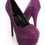 Thumbnail: Sexy Purple Gold Glitter Stilettos