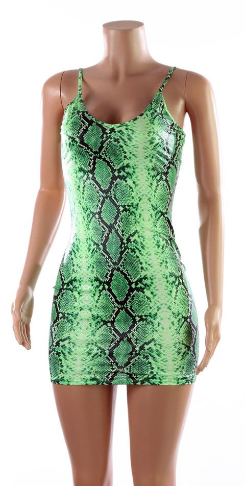 Thumbnail: Sexy Snake Print Cami Dress