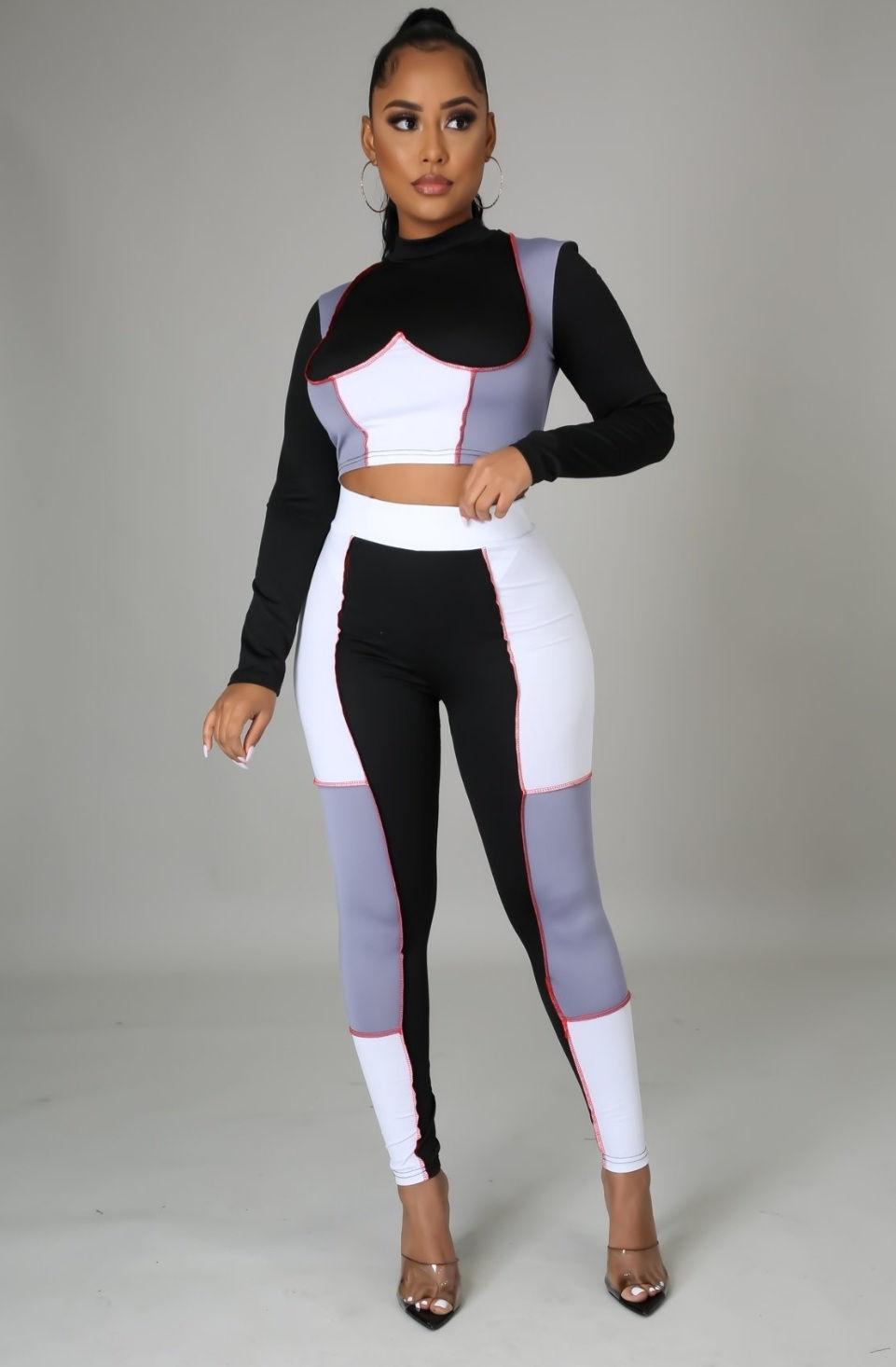 Thumbnail: Sexy "You Like Dat Huh" Top & Leggings Set