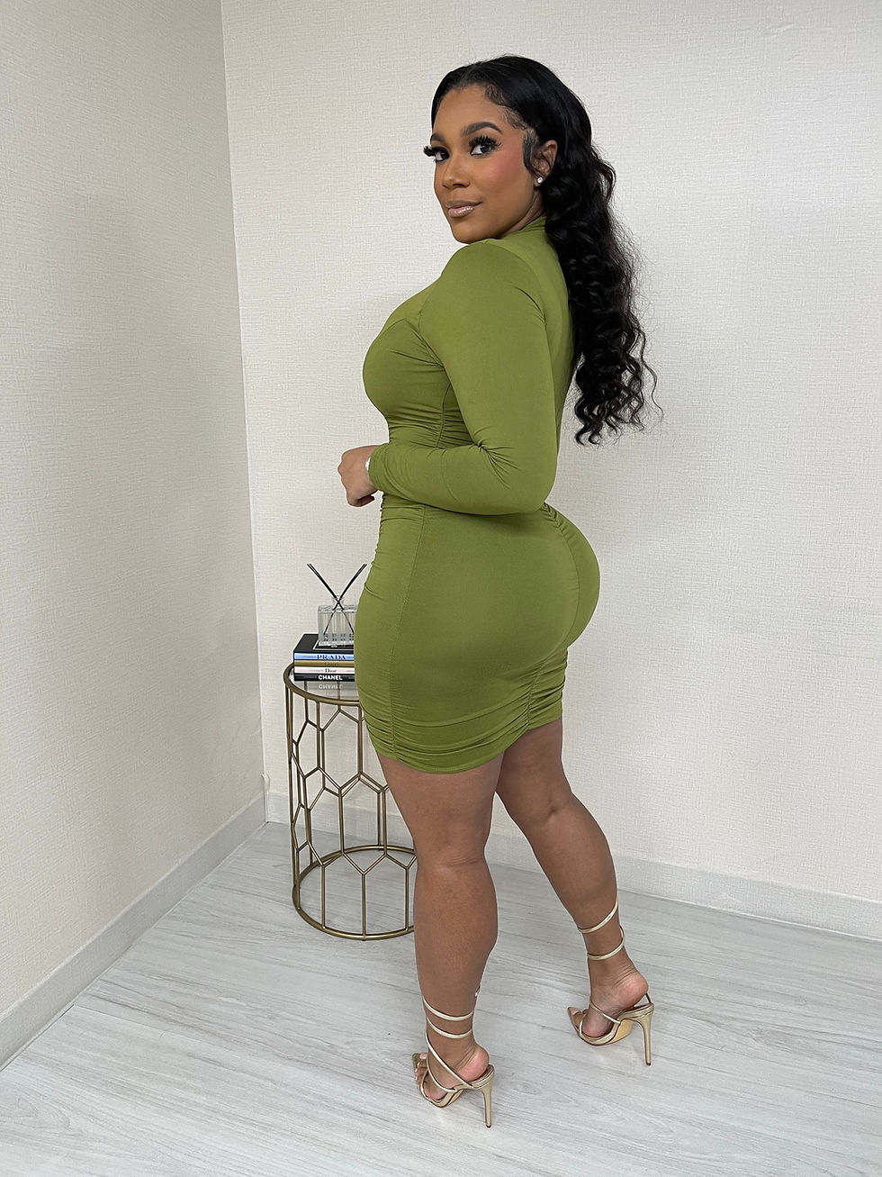 Thumbnail: Sexy Ruched I'm Ready Now Dress
