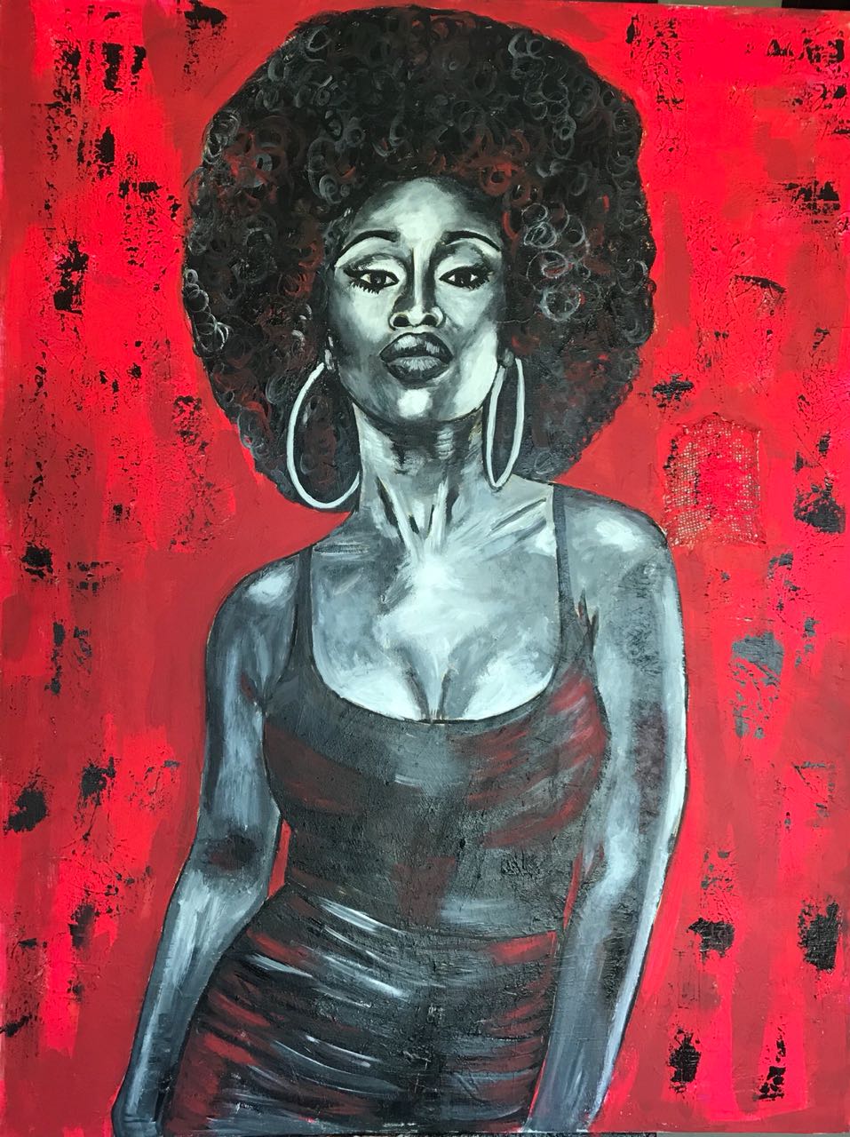 Red Afro