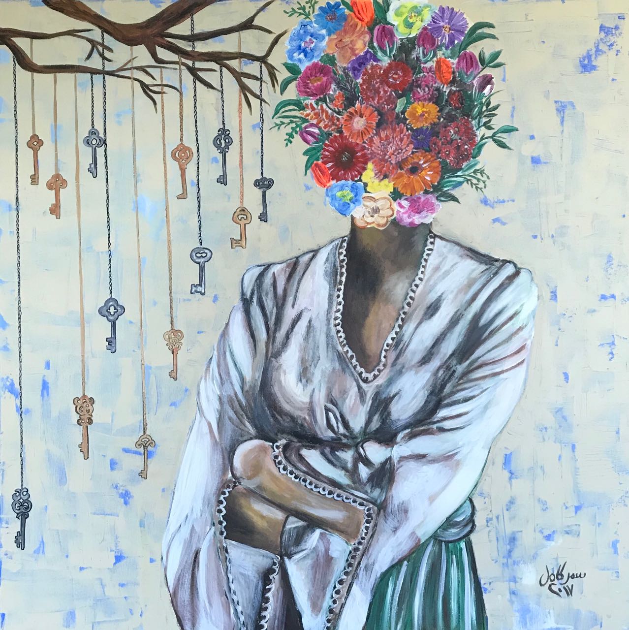 Her secret garden