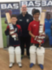 BAS sponsored Twenty20 Cricket Academy players