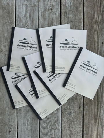BeachLifeRents rental booklet