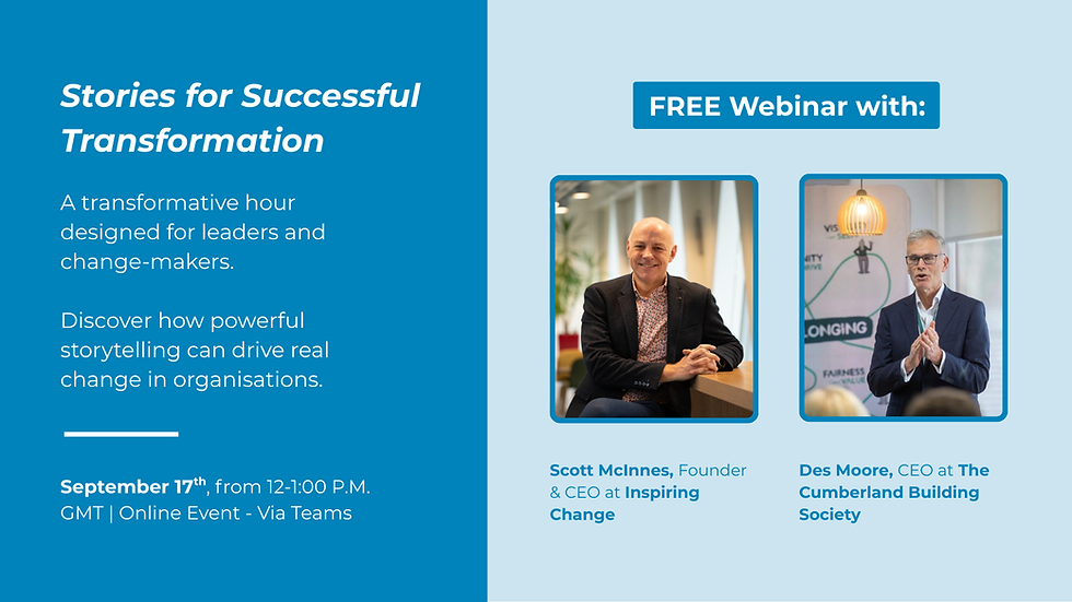 Stories for Successful Transformation - Webinar