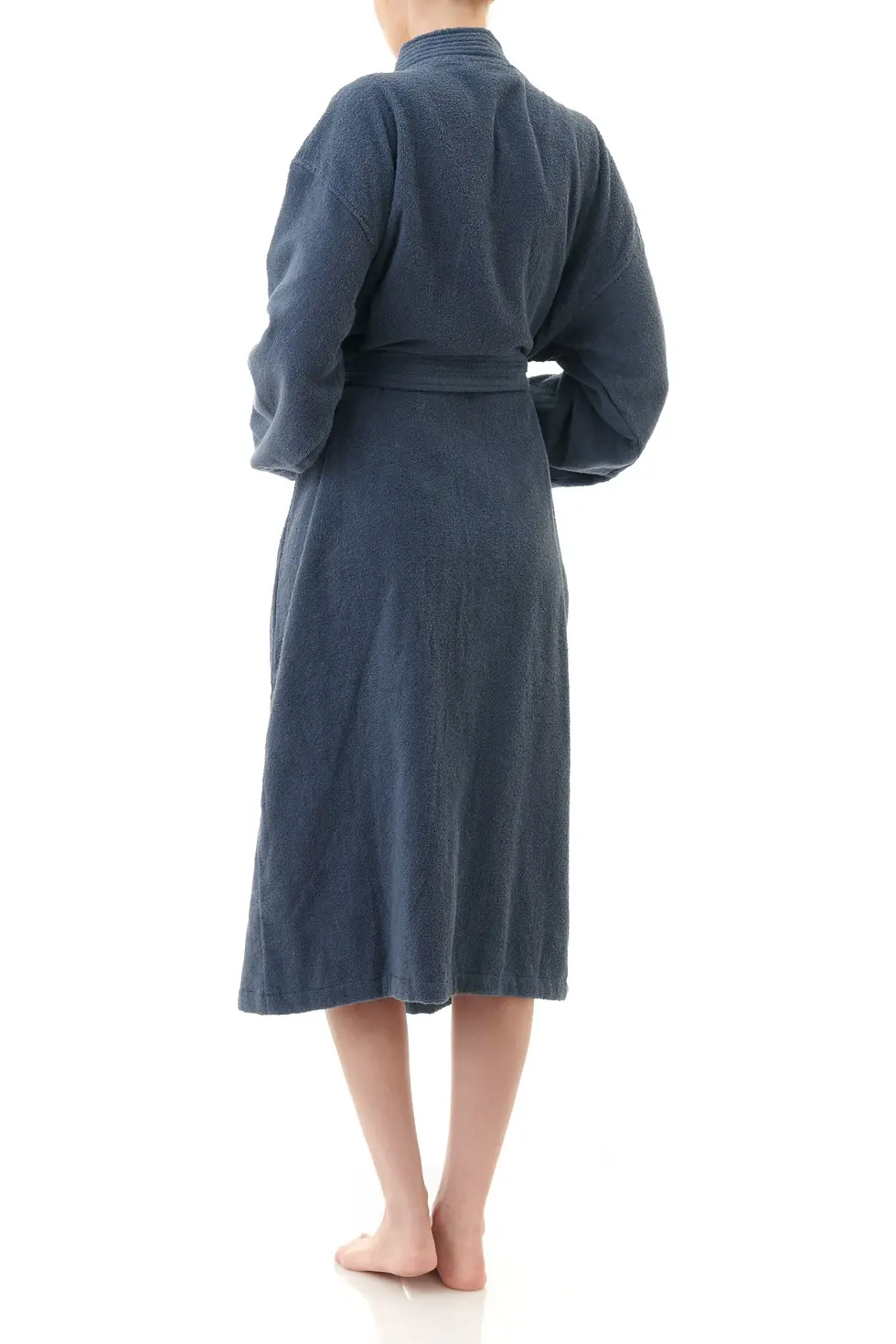 Thumbnail: Givoni Towelling Robe (Slate & White)