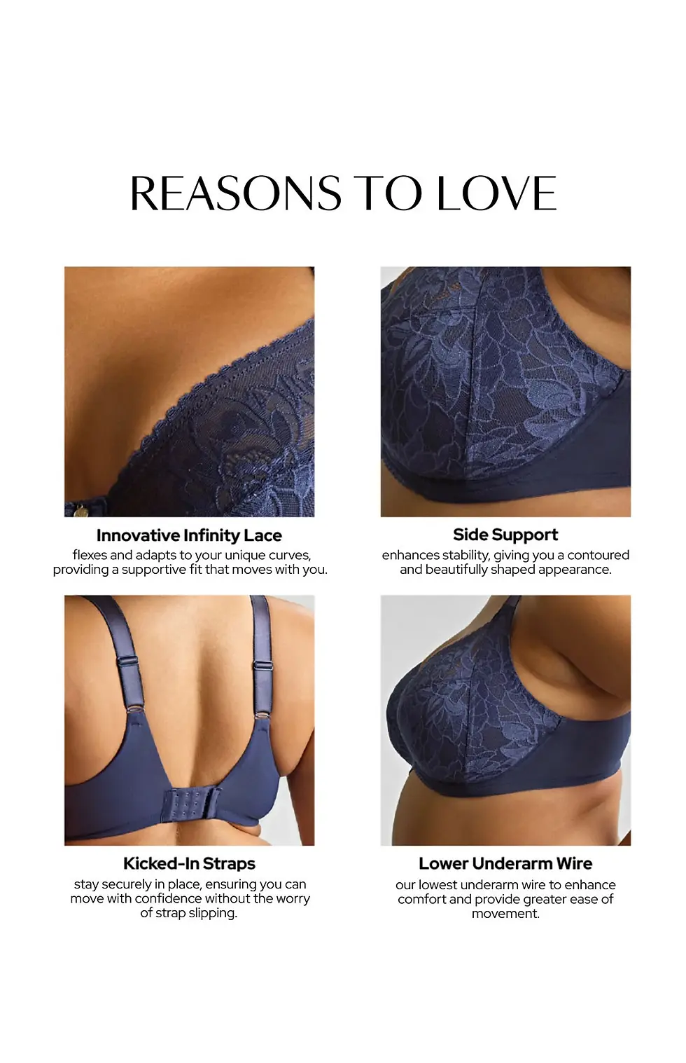 Thumbnail: Sculptresse Dream Full Cup Bra (Navy)