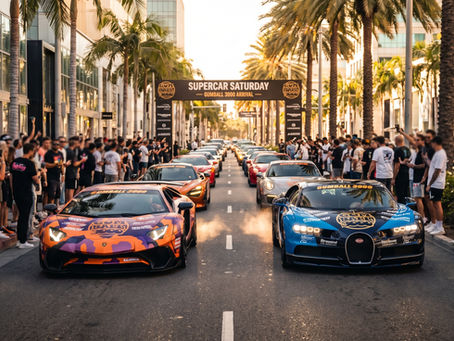 🚨 The Ultimate Collision: Gumball 3000 Takes Over Supercar Saturday! 🚨