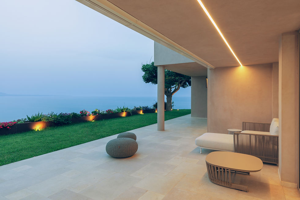 Villa a Palermo progettata da Studio 4e architetti — progettazione e costruzione