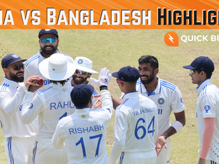India vs Bangladesh 2nd Test: India Eyes Victory as Bangladesh Fights to Survive, Stumbles to 26/2 at Stumps on Day 4