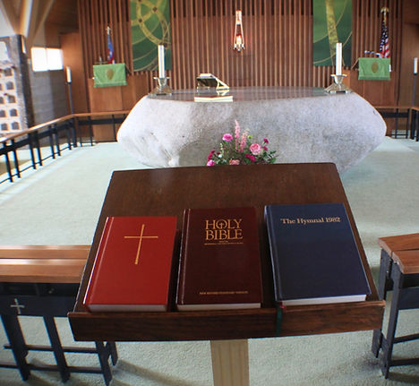 St. Alban's in Worland Rock Altar