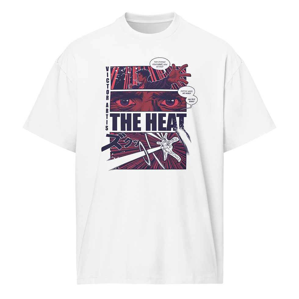 Thumbnail: The Heat Men’s box tee #1