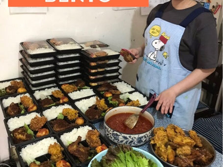Bento Golden Week untuk Event Camp