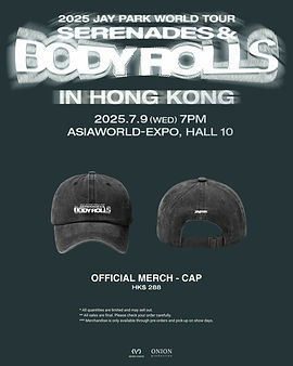 Merch - 2025 Jay Park World Tour [Serenades & Body Rolls] In