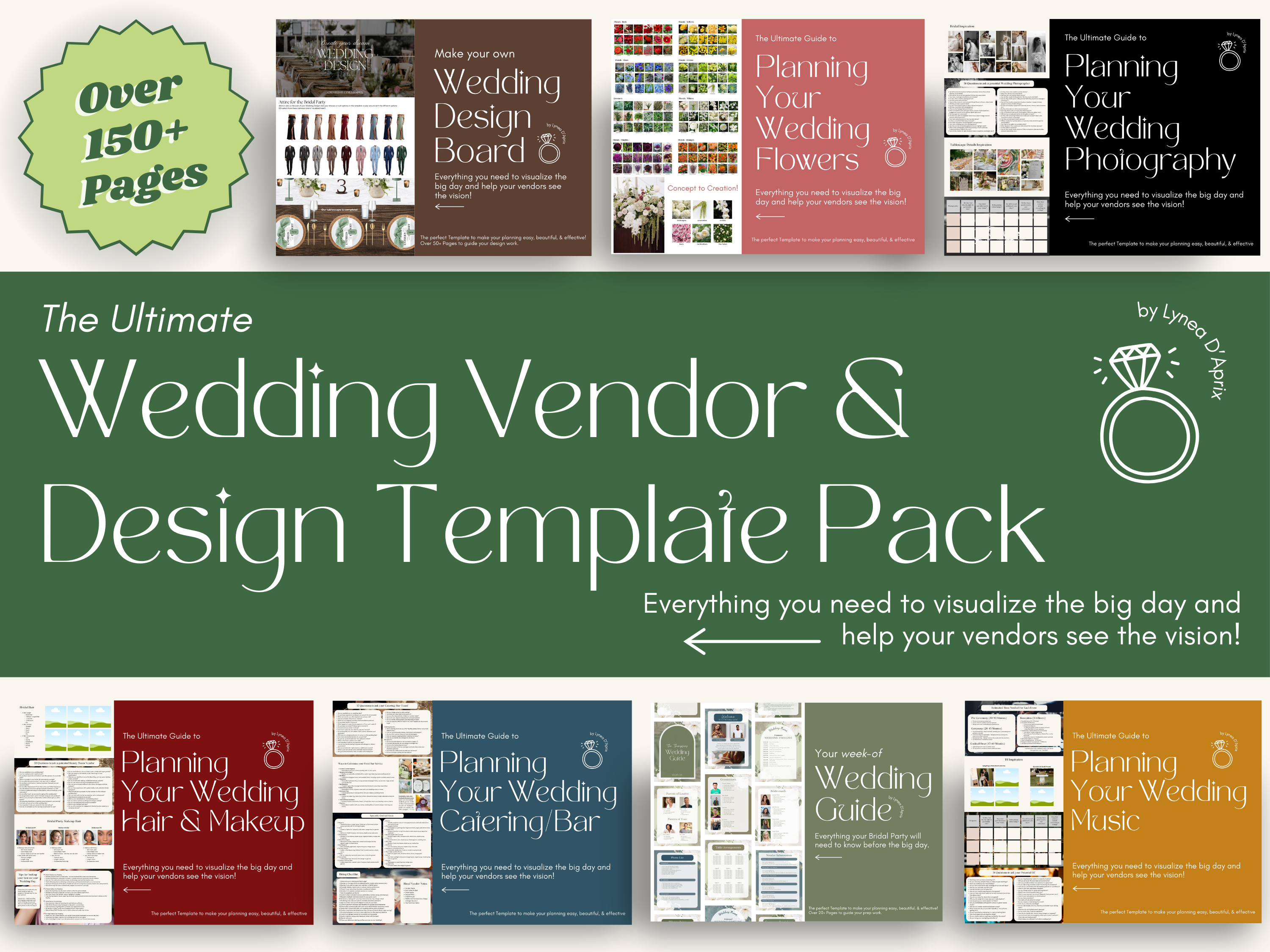 Wedding Vendor & Design Template Pack