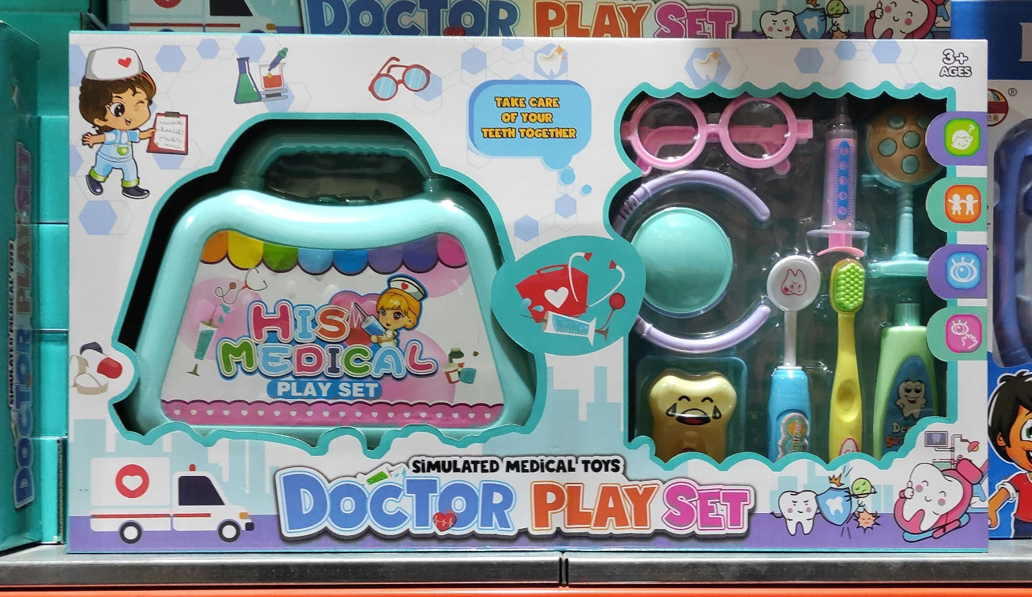 ΕΡΓΑΛΕΊΑ ΓΙΑΤΡΟΎ Doctor set ΚΩΔ: ΠΑ711