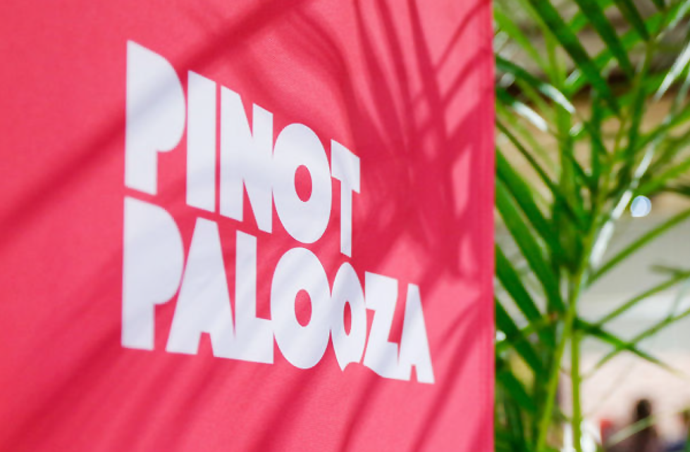 Pinot Palooza sign