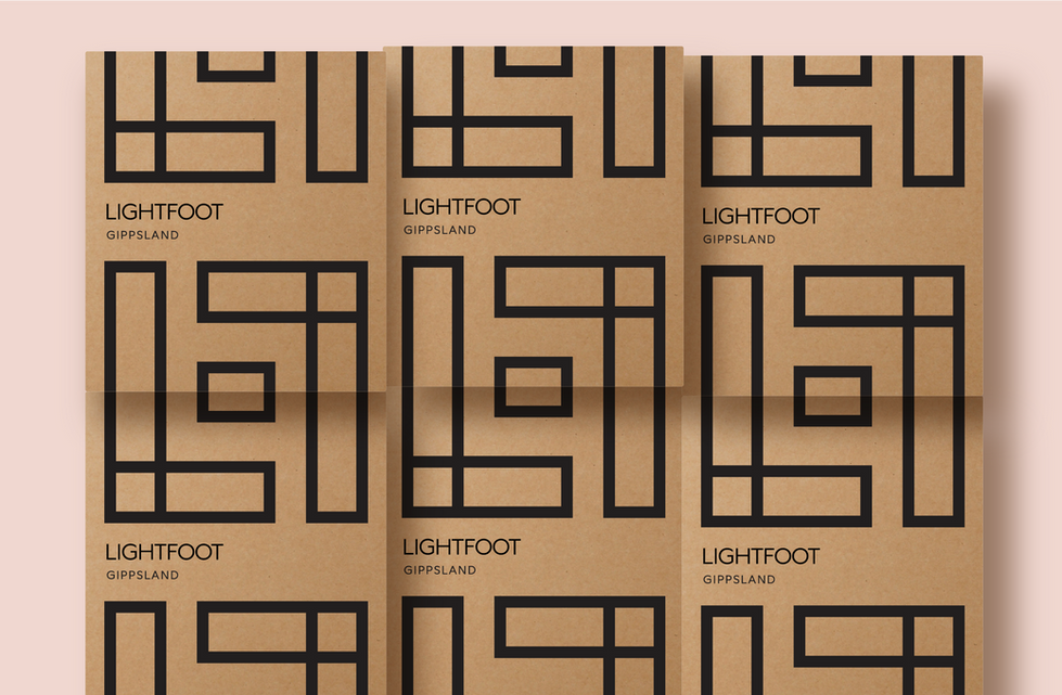 lightfoot wines carton design