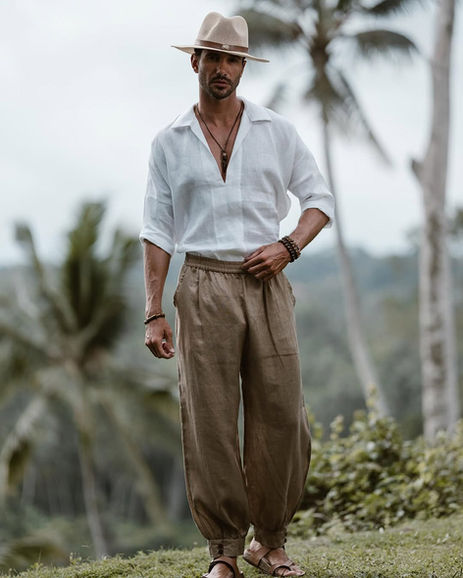 Artur Dainese posing for the official Clarity commercial fashion campaign – Premium male model portfolio for Salitre Models.