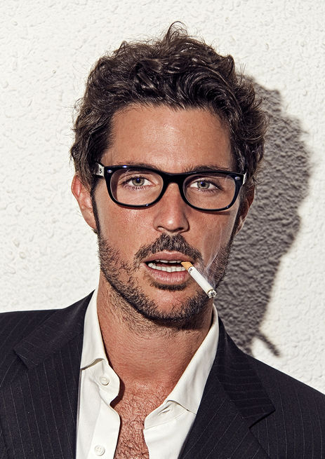 Gerad Montalban professional male model Meye Eyewear campaign mens designer glasses optical luxury sunglasses editorial portrait Salitre Models.
