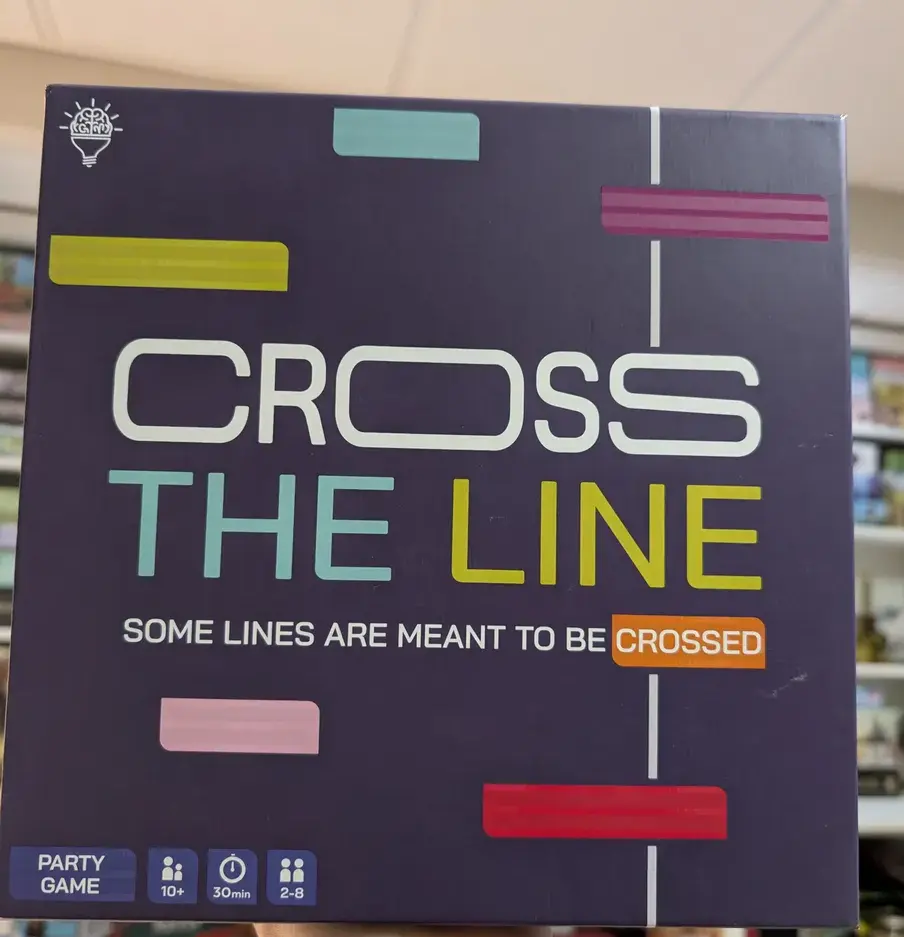 cross the line game box
