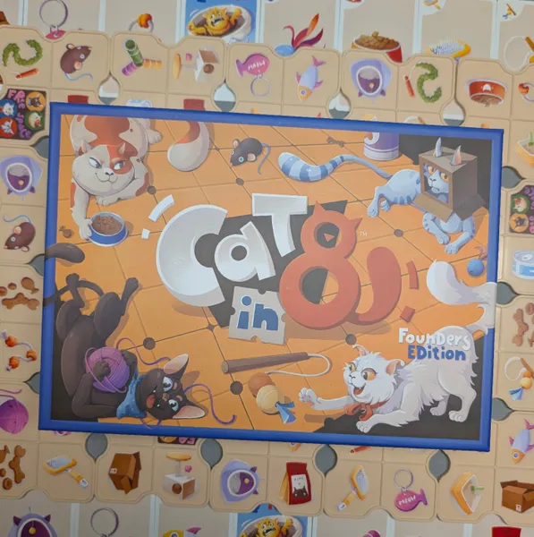 Cat in 8 and components 