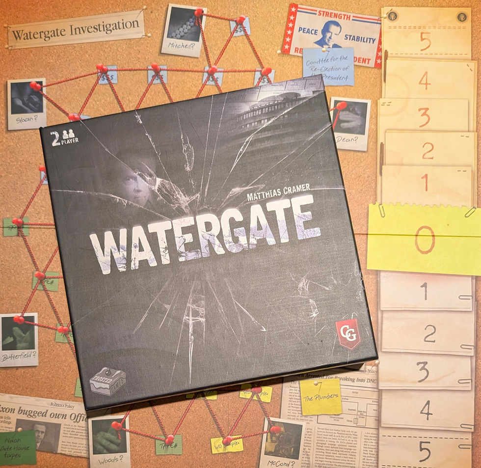 setting up watergate