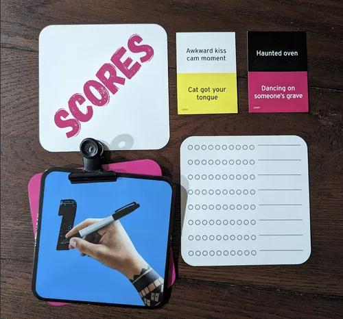 scrawl board game scoring components