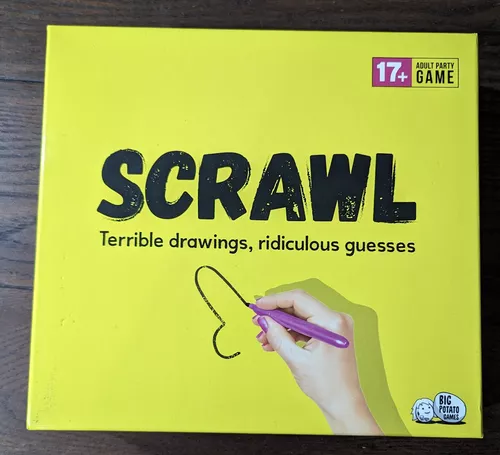 Scrawl board game