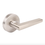 Thumbnail: Linea Door Lever with Square or Round Rosette