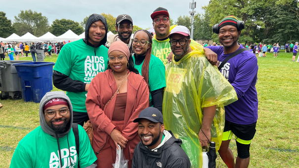 Run With Us: Team Black Alphabet at AIDS Run & Walk Chicago