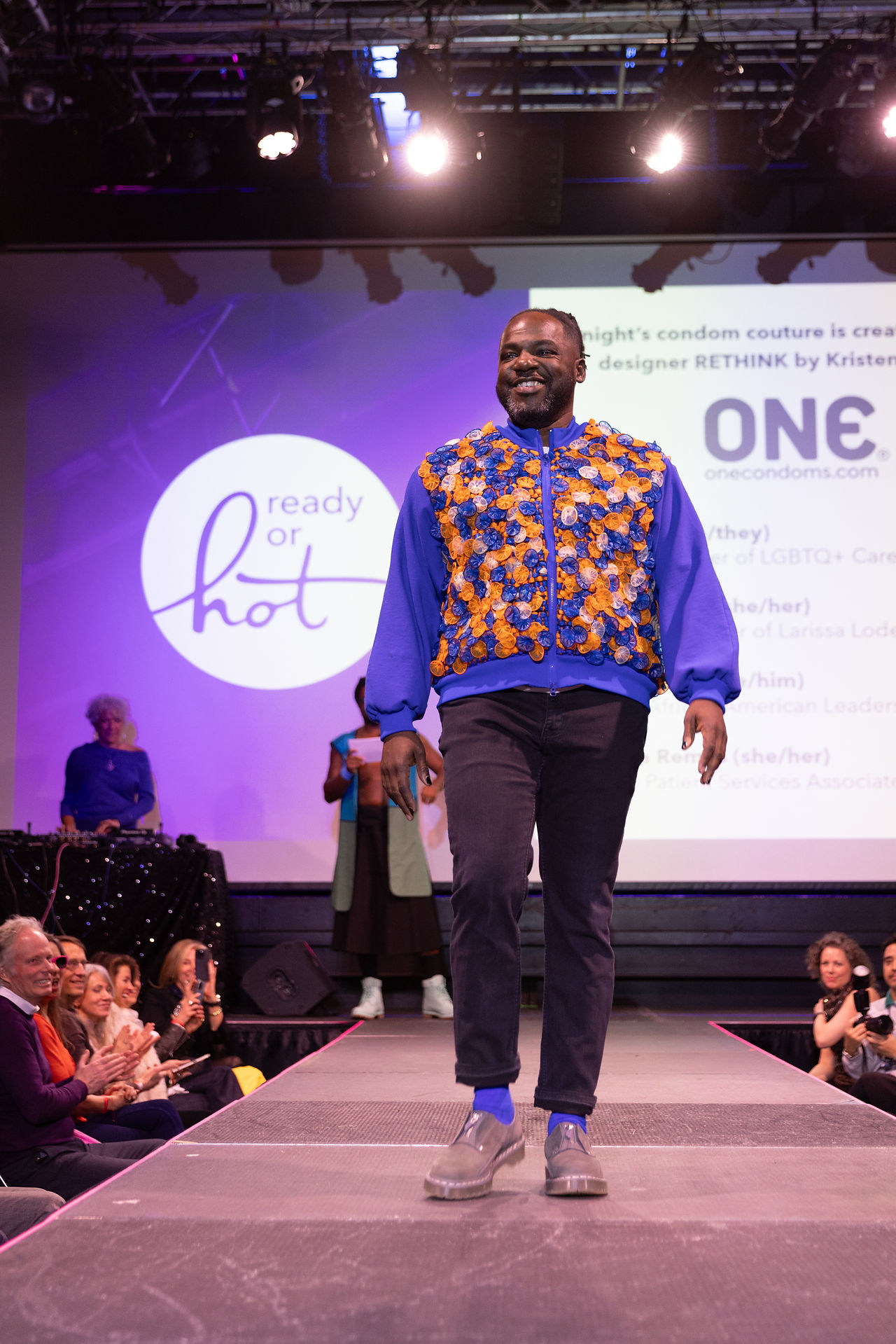 Planned Parenthood Ready or Hot fashion show fundraiser Condom Couture looks for 2024 designed by RETHINK by Kristen McCoy