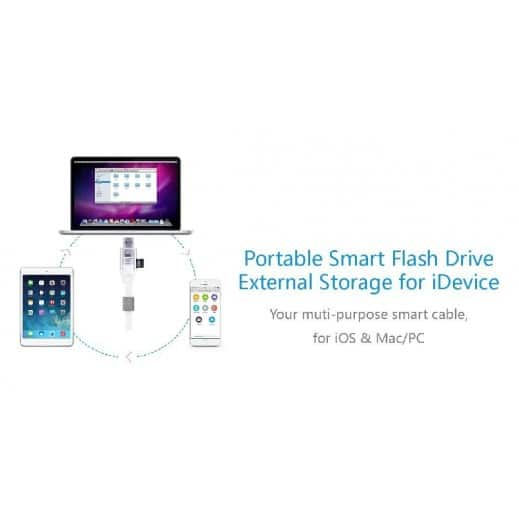 Thumbnail: MiLi iData 3-in-1 Smart Cable Pro with Micro SD Reader
