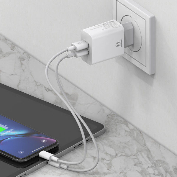 Thumbnail: McDodo 12W DUAL USB OUTPUT CHARGE CH-662