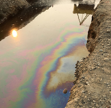 Spill, contamination