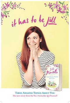 Our concept for the Jill Mansell Novel, Three Amazing Things About You, concentrated on Jill herself. We cast 4 wonderful Actresses and directed both the poster shoots and monologues for the TV spot, which reflected Jill’s almost personal relationship with her Readers.