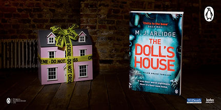 For the launch of the book, The Dolls House, we worked with our Client, Hachette Publishing to create a poster that subverted the innocence of childs play.