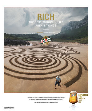 London ad agency Pablo asked us to find a Photographer for their global campaign for San Miguel.  We'd been fans Canadian Artist  Joey L since we had discovered him and  given him his first commission in the UK as a 17 year old. 