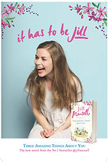 We were asked to produce this campaign for Jill Mansell's novel, 3 Amazing Things About You, which involved casting 4 wonderful Actresses, writing a script for the TV spots and creating 4 x poster images, showing the relationship between Jill and her Readers.