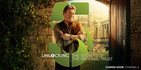 We worked with the in house team at Channel 5 to bring our creative concept to life.  We asked Gary Salter to shoot it with us which involved a day in the studio with the utterly charming Mr Titchmarsh and a much colder one on location in the grounds of the beautiful Stowe House.  In case you're wondering, yes that is the palladian bridge, with columns of unfluted Roman Ionic order and ballastrude parapet, completed in 1738.